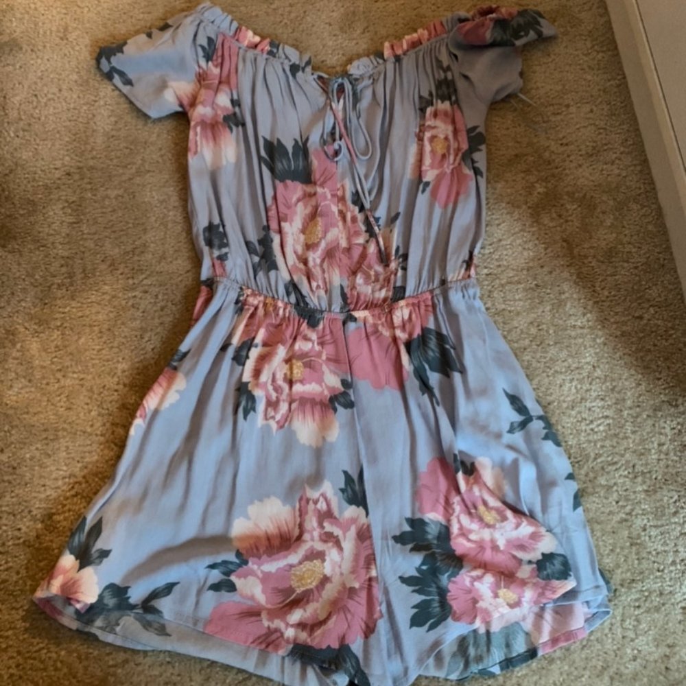 Flowery Romper